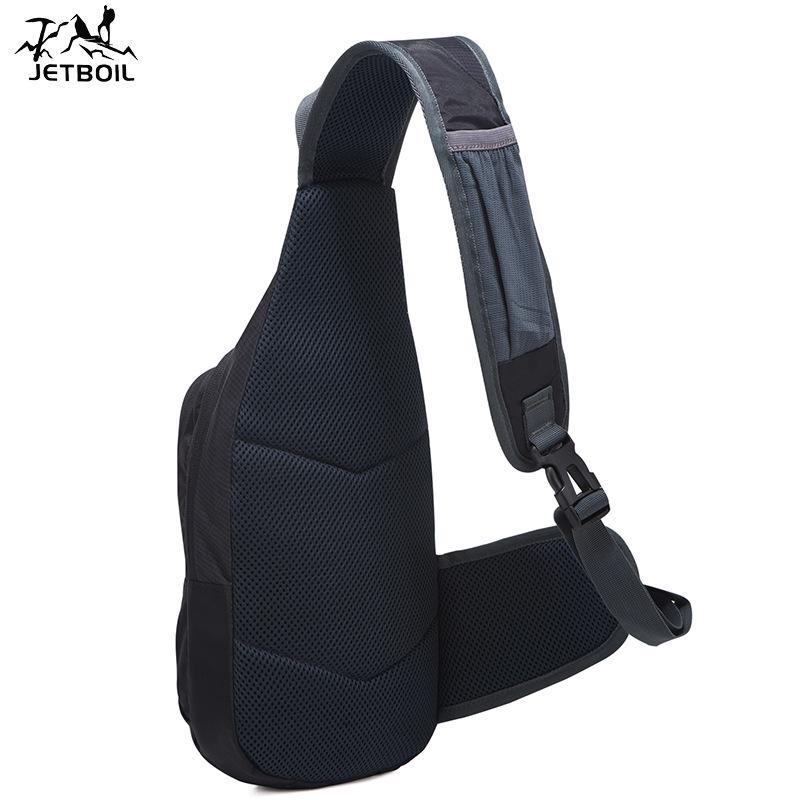 Unisex Outdoor Solid Color Crossbody Bag - Phone & Waist Pack