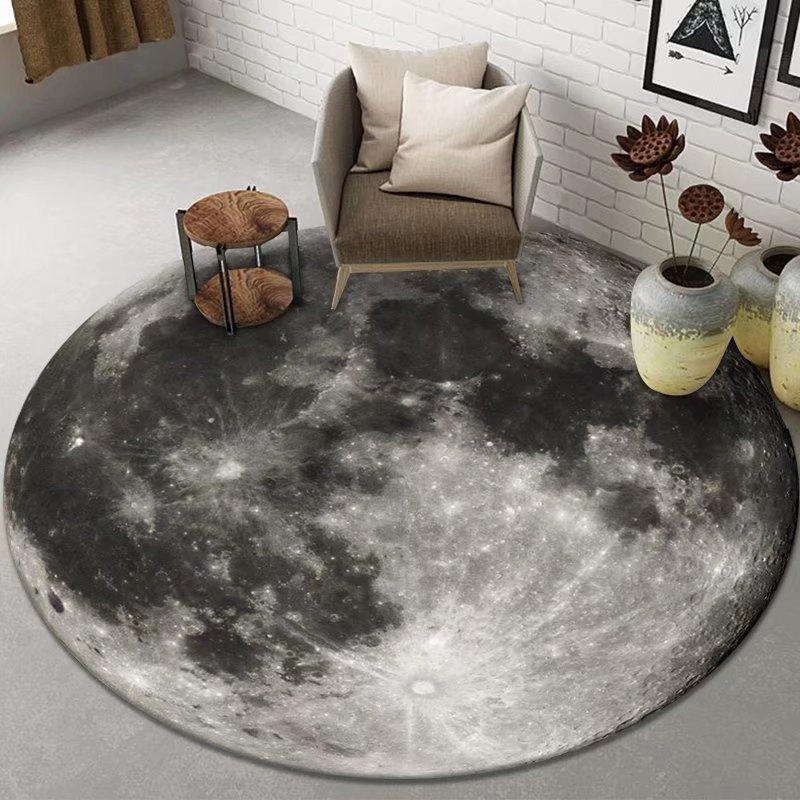 Moderne Abstracte Ronde Vloerkleden Antislip Wasbaar Grote Vloerkleden voor Woonkamer Slaapkamer Decor Elastische Vloermat