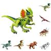77001 Diy Dinosaur Assembly Tyrannosaurus Rex Small Building Blocks Toy Set For Boys