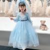 Girls Princess Dress Long Sleeve Cartoon Tutu Skirt 3-8 Years Old Kids