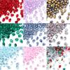 50pcs Water Drop Shape Crystal Beads 9.5x14mm Glass Loose Beads For Jewelry Making DIY Bracelets Necklace Earrings Accessories