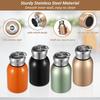 Small Stainless Steel Water Bottle Thermos Office Business Style Thermos Bottle Outdoor Hot Water Thermal Insulation Couple Cup
