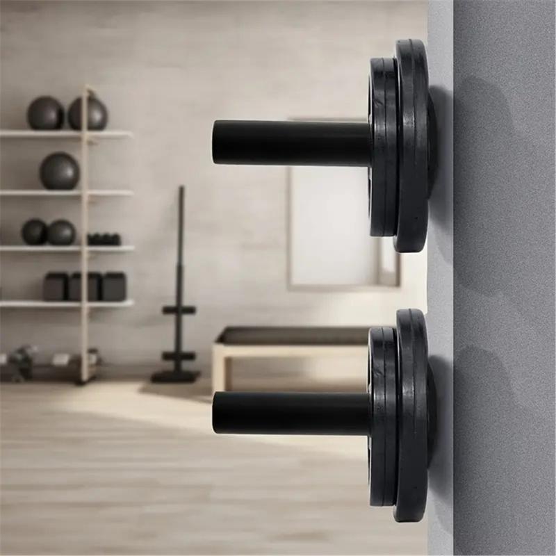 Multifunctional Pull Up Rod Handle With Barbell Sleeve Fitness Wall Mounted Weight Plate For Homes Gym Strength Training