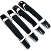 Exterior Door Handle Shell Cover Trim For Chevy Silverado Avalanche 07-13 Black