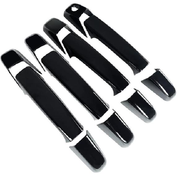 Exterior Door Handle Shell Cover Trim For Chevy Silverado Avalanche 07-13 Black