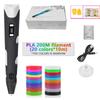 3D Pen Adjustable Spinning Speed For Children 3D Drawing Printing Pens with LCD Screen PLA 1.75mm Filament Toys For Kid DIY Gift