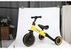 Children's 3-in-1 Transforming Tricycle: Pedal Trike, Rideable Scooter, Seatable Glider