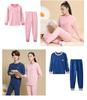 2025 Kids' Warm Double-Sided Brushed Autumn/Winter Pajama Set for Boys & Girls