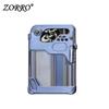 Zorro 786 Cyber Mecha Transparent Oil Tank Semi-automatic Kerosene Lighter