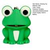 Leuchtendes Spielzeug Soundeffekt Lustige Tierform Eingebaute Batterie Reizvolle Unterhaltung ABS Cartoon Frosch Schlüsselanhänger Geschenk