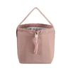 Large Capacity Portable Lunch Box Bag Solid Insulated Picnic Bag Waterproof Hand-Held Hand Bag For Students Workers