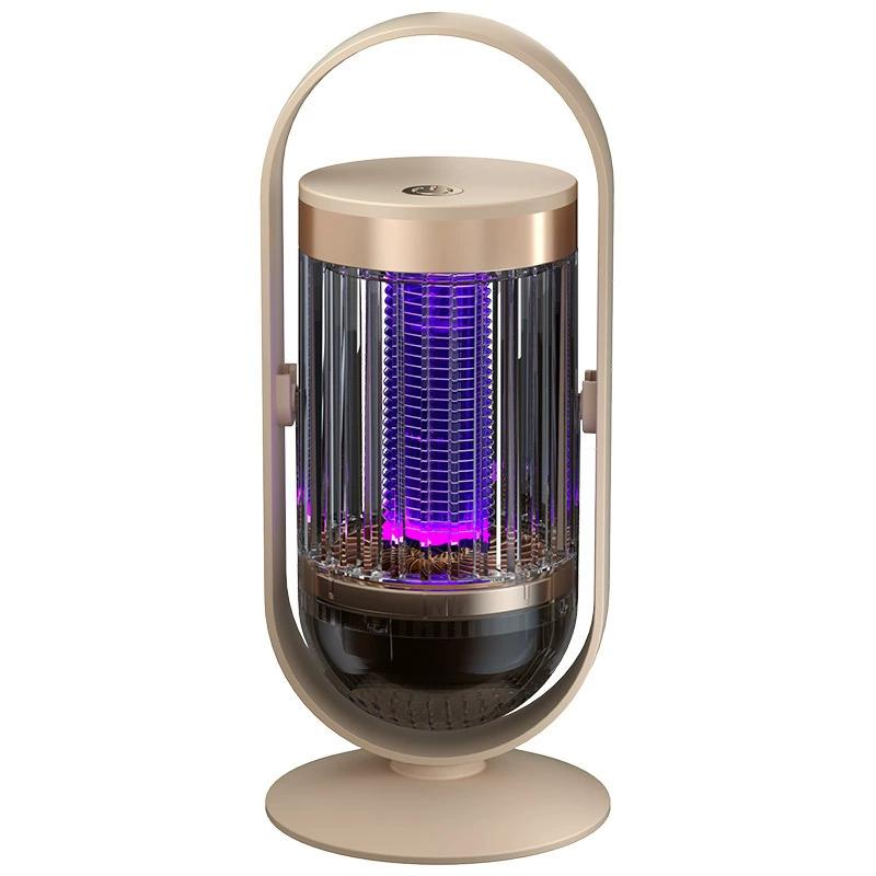 

Lámpara antimosquitos recargable para camping, interior y exterior, silenciosa y segura para bebés