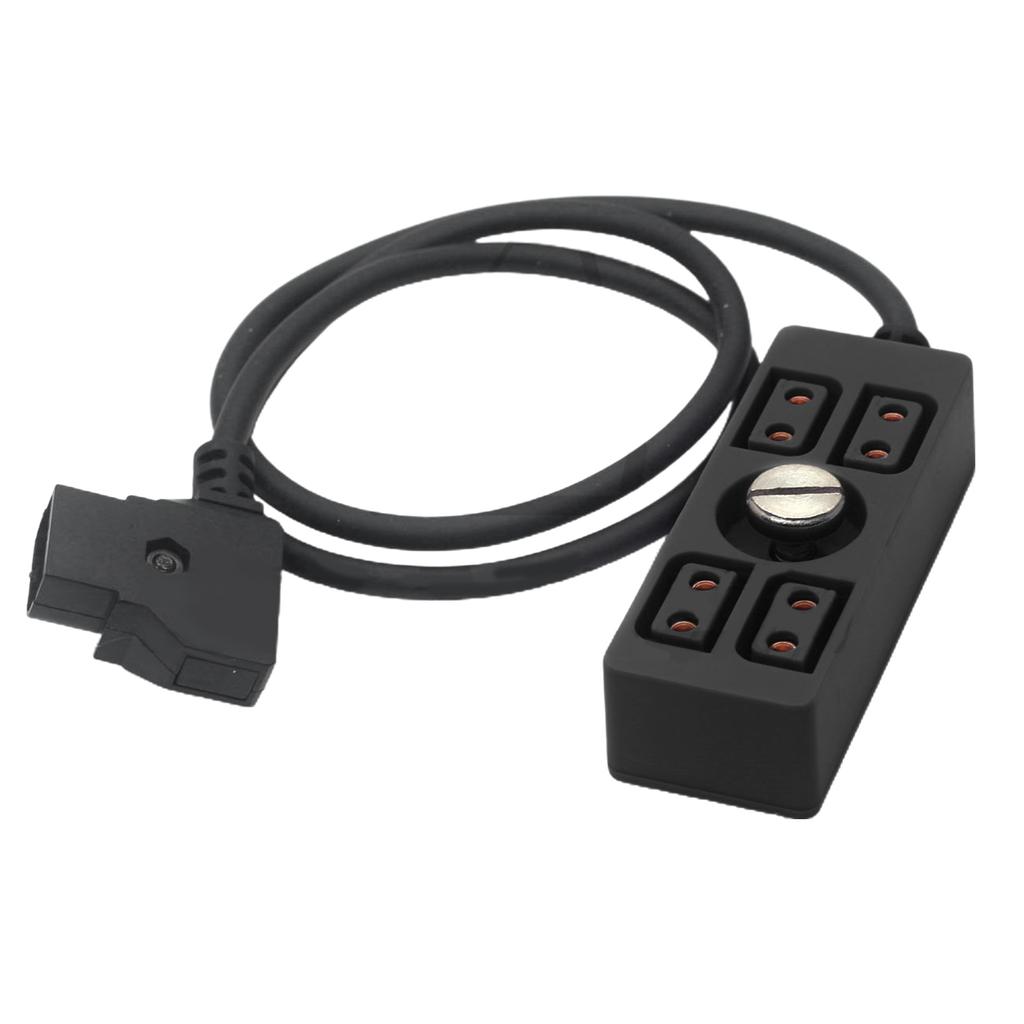 Dtap Power Splitter D-tap samec na 4 porty D-Tap rozbočovač s 1/4 šroubem rozšiřuje výkon na čtyři zařízení