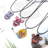 Anime Game FNAF Freddy Necklace Foxy Bonnie Animal Doll Figures Pendant Necklace Jewelry Accessories Kids Gift