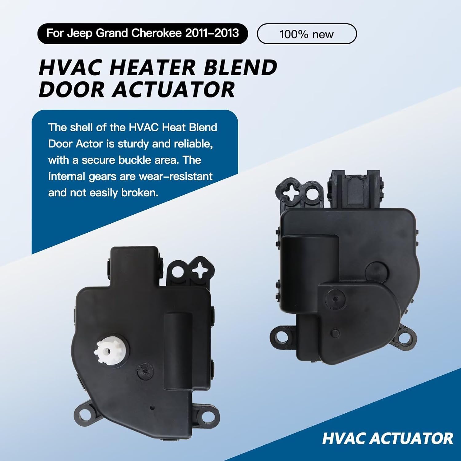 

Premium HVAC Heater Blend Door Actuator with Gear for Kenworth T680 2013-2021,68079488AA, 68079488AB, 545250008, T6892003, 604-045