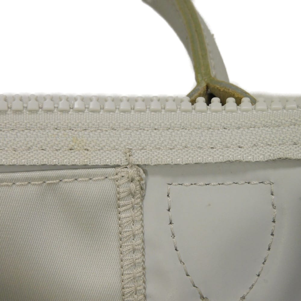 Gebrauchte Le Pliage Neo S (12768) L1512578023 7922 Logo Geprägte 2-Wege Schultertasche Schlauch Nylon Hellgrau Damen aus Japan