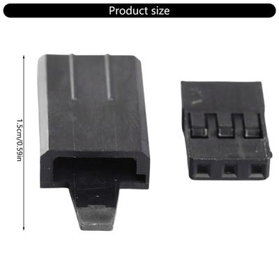 10 Pair Servo Receiver Connector Plug for Futaba Quadcopter Battery Lock and Pin Set Pin Connector Signal Transmission