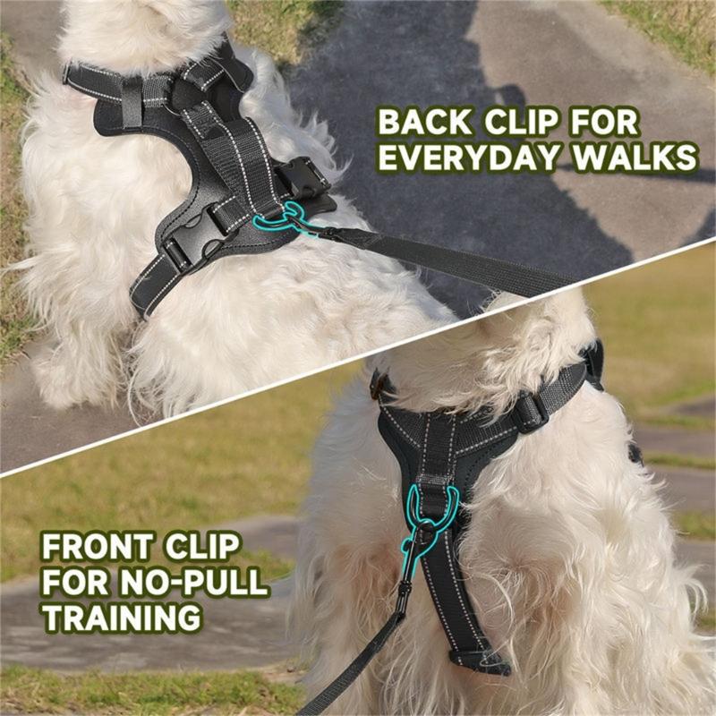 Reflective Dog Harness Vest Chest Strap For Outdoor Activity Walking Gear For Comfort And Security Running Hiking Dog Gear