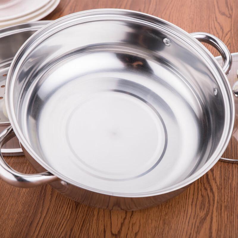 Utoo Multi-functional Stainless Steel Double Layer Steamer Pot