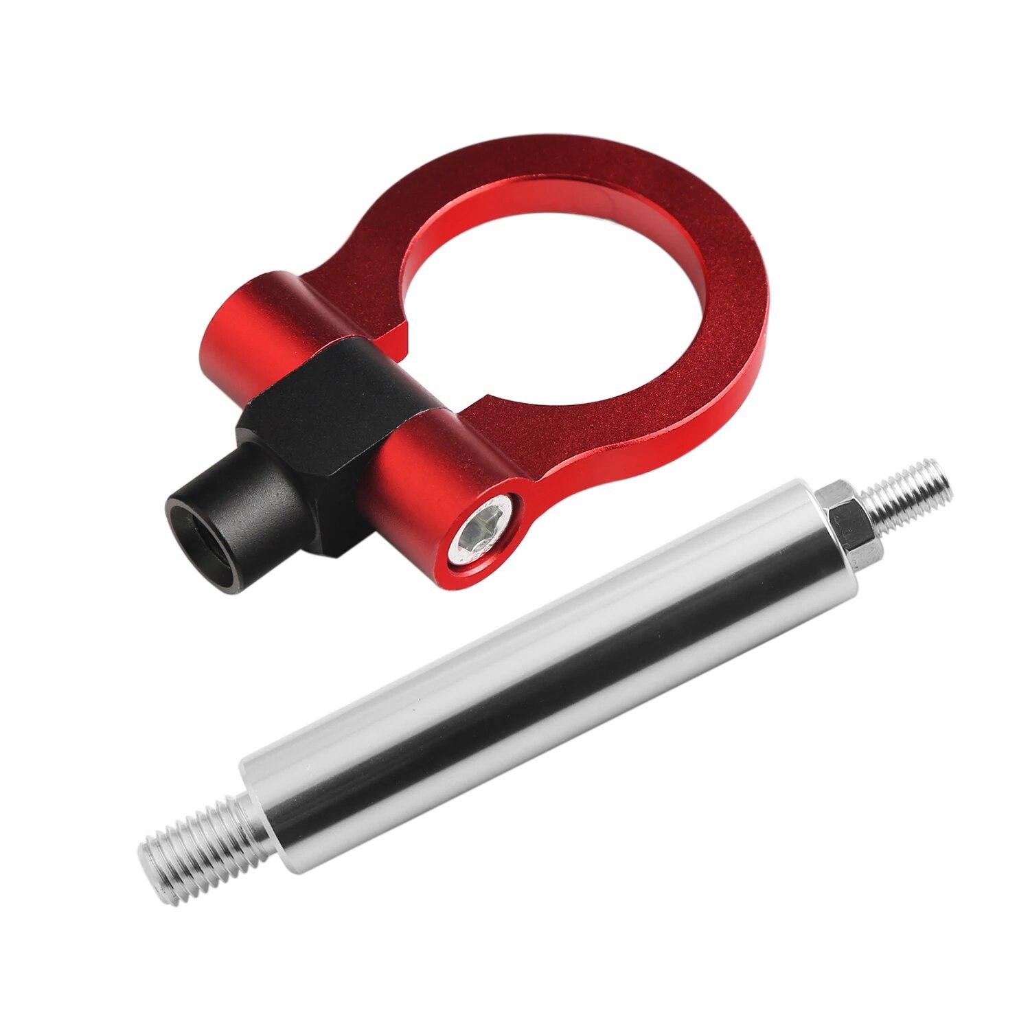 

Крюк для прицепа, декоративное кольцо для прицепа, буксировка переднего бампера, металлическая краска, тяговый крюк, замена для Chevrolet Camaro красный