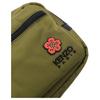 Kenzo Floral Patch Letter Logo Print Nylon Shoulder Crossbody Waist Bag Men bags Khaki FD55SA467F2650
