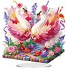 Acrylic Special Shape Swan Diamond Painting Tabletop Ornaments Kit Rhinestones Desktop Ornaments Diamond Painting Desktop Decors