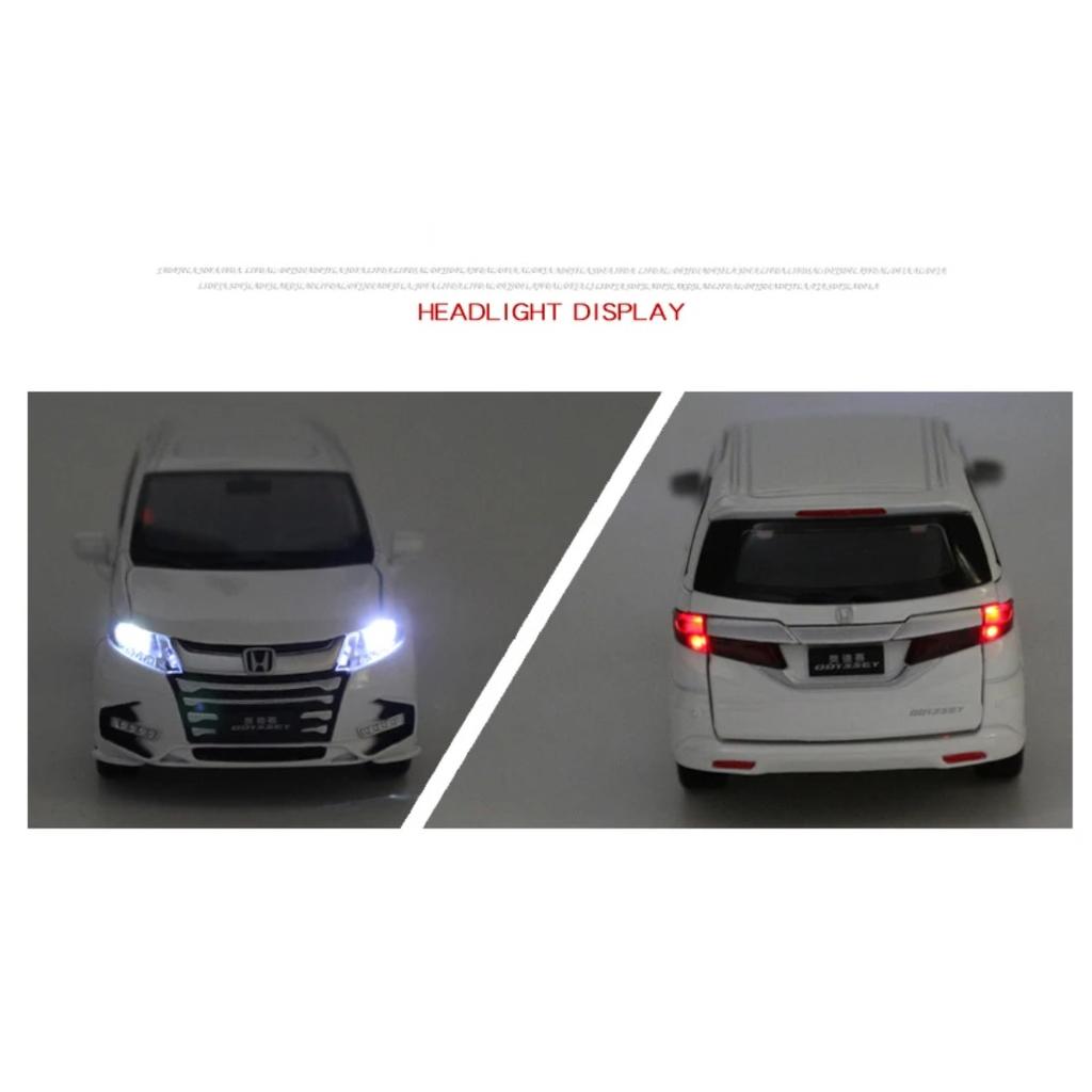 1/32 Honda ODYSSEY Car Model Alloy Car Die Cast Toy Car Model Car Pull Back Children Toy Gift Collectible