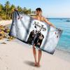 Large Beach TowelThe Addams Family Soft Absorbent Towel Beach Bath Home Use