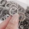 External Tooth Lock Washer Kit M3-M12 Star Serrated Gasket Spacer Assortment Set Stainless Steel Multi Tooth Washer Hardware Box