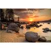 Customized 3D Wallpaper Nature Landscape Sunset Nightfall River Scenery Mural for Bedroom Living Room Wall Mural