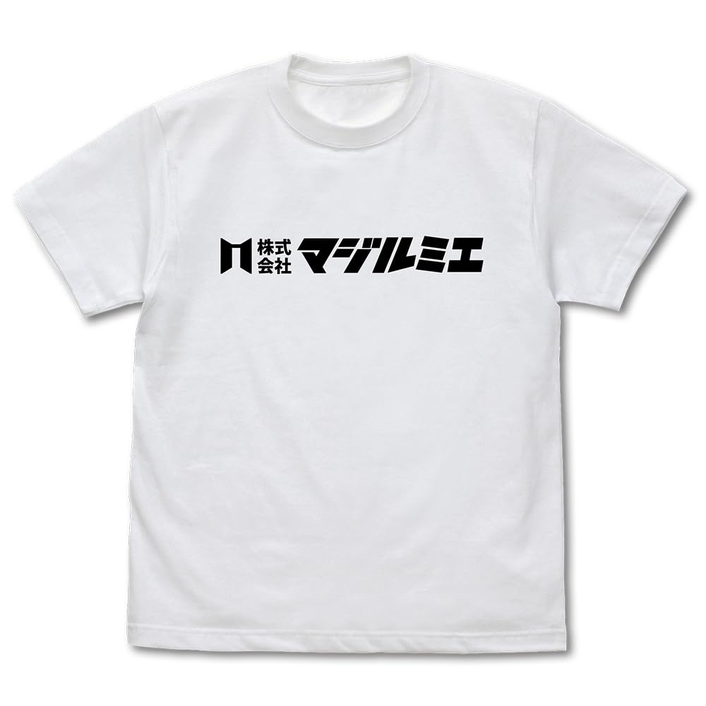 COSPA Magirumier WHITE L size [Official] Co., Ltd. "Magirumier Co., Ltd." T-shirt