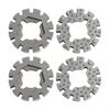 Woodworking Adapter Grey Oxidation-resisting Steel