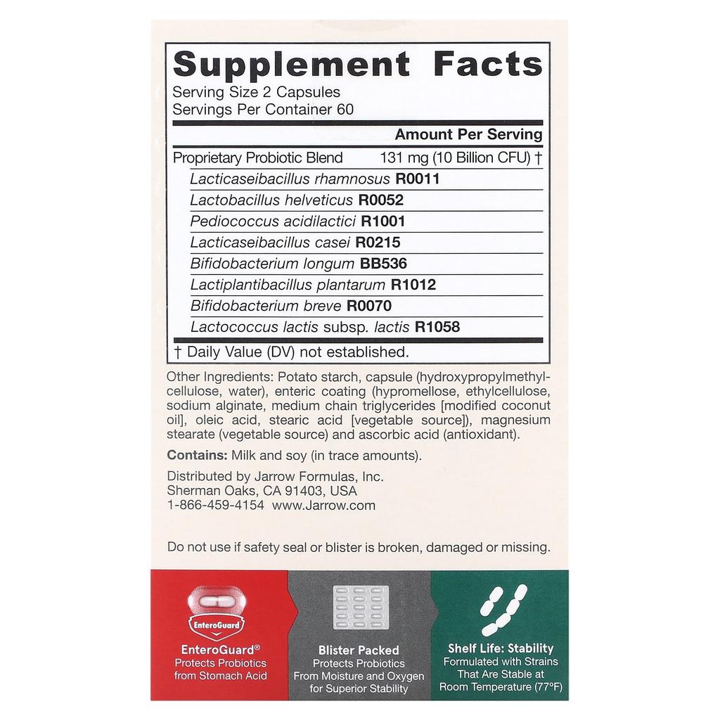 Jarro-Dophilus® Eps, 120 Veggie Capsules (5 Billion per Capsule)