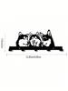 1-2pcs Black Iron Dog Wall Hook, Cute Animal Hanger for Home Decor, Keys & Towels, Dog Lover Gift