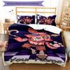 3pcs Custom Name Five Nights At Freddy's Bedding Set Duvet Cover Closure Includes 1 Duvet Cover & 2 Pillowcases for All Seasons Bedroom Decor