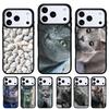 Russian Blue Cat Kitten Cute Phone Case for iPhone 17 Air 16e 15 14 13 Pro Max Back Cover for 12 11 Pro Coque
