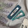 Triangle Snap Pin 2-piece Set (blue + Navy)