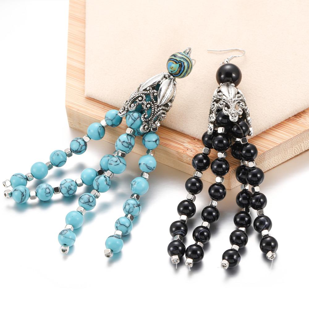 4Style 2Pcs/Lot Alloy Hollow Flower Beads Caps End Cap Connectors for DIY Earrings Jewelry Findings Making Component Accessroies