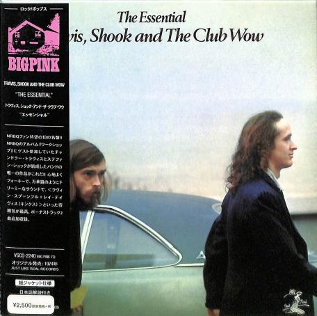 CD TRAVIS SHOOK THE CLUB WOW Essential Travis Shook And The Clu VSCD2240 BIG PINK 2010 Japan ObiRock Used