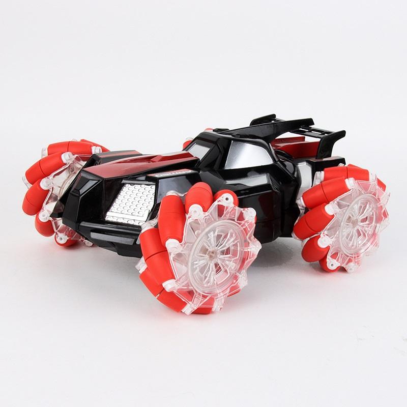 Remote Control Stunt Car 4WD 360° Rotation LED Light RC Toy for Kids Boys Indoor Outdoor Play