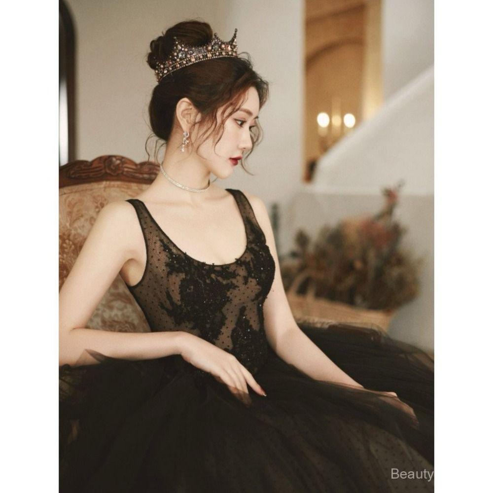 Round Shape Vintage Baroque Crown Pearl Wedding Hair Jewelry Crystal Crown for Women  Costume Party