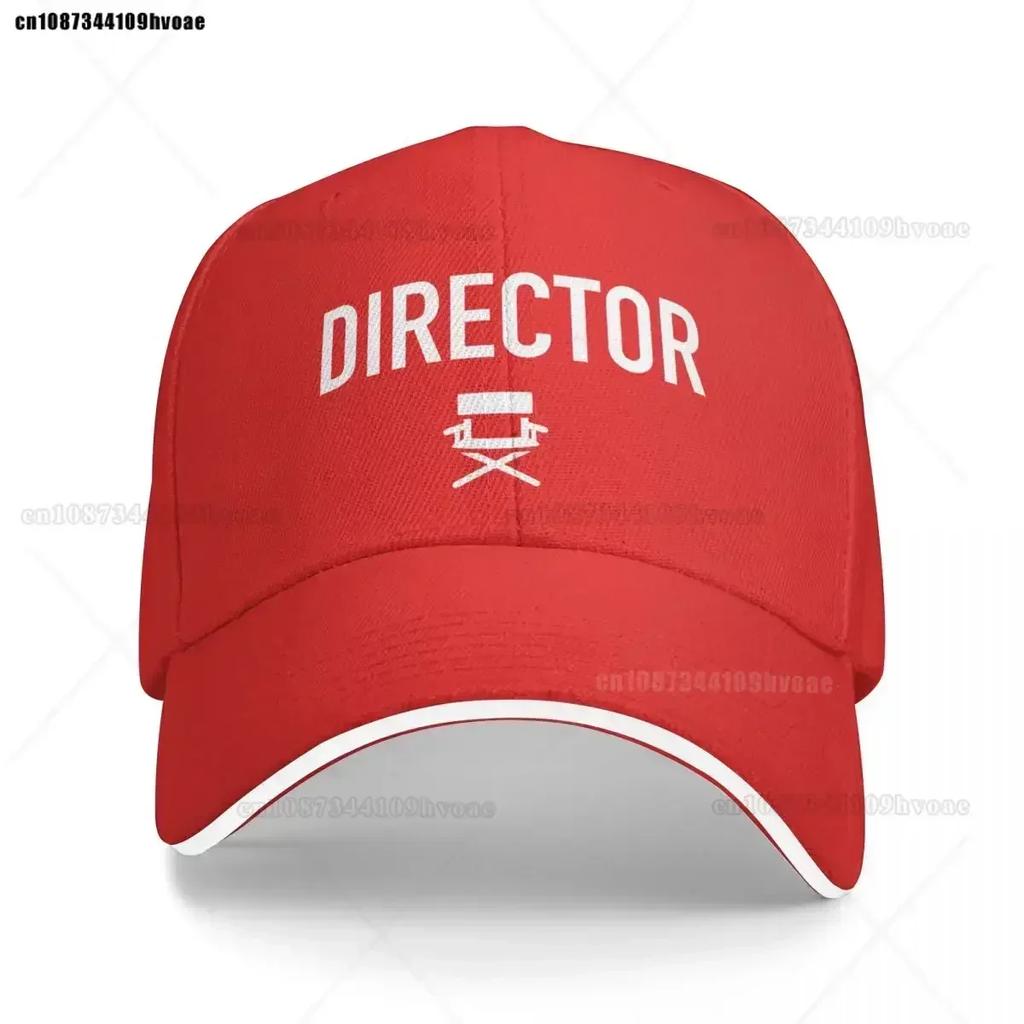 Director Film Crew Chair Shirt for Cinema Movie Lovers Film Buffs Baseball Cap Wild Ball Hat Birthday Cap Ladies Unisexs