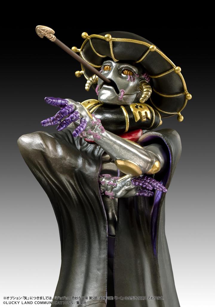 Statue Legend Bizarre Adventure Part Approximately 180mm PVC ABS Painted Complete Figure "JoJo's 5" "B.S" &