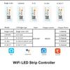 Tuya Smart WiFi LED-Controller DC5V-24V RGB/RGBW/RGBCCT Einzelne Farbe Dimmer LED-Streifen Fernbedienung Funktioniert mit Alexa Google Home