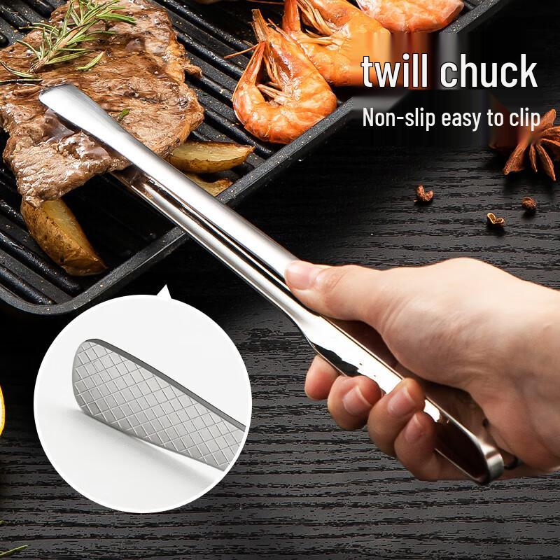 maxcook Lebensmittelzange aus Edelstahl