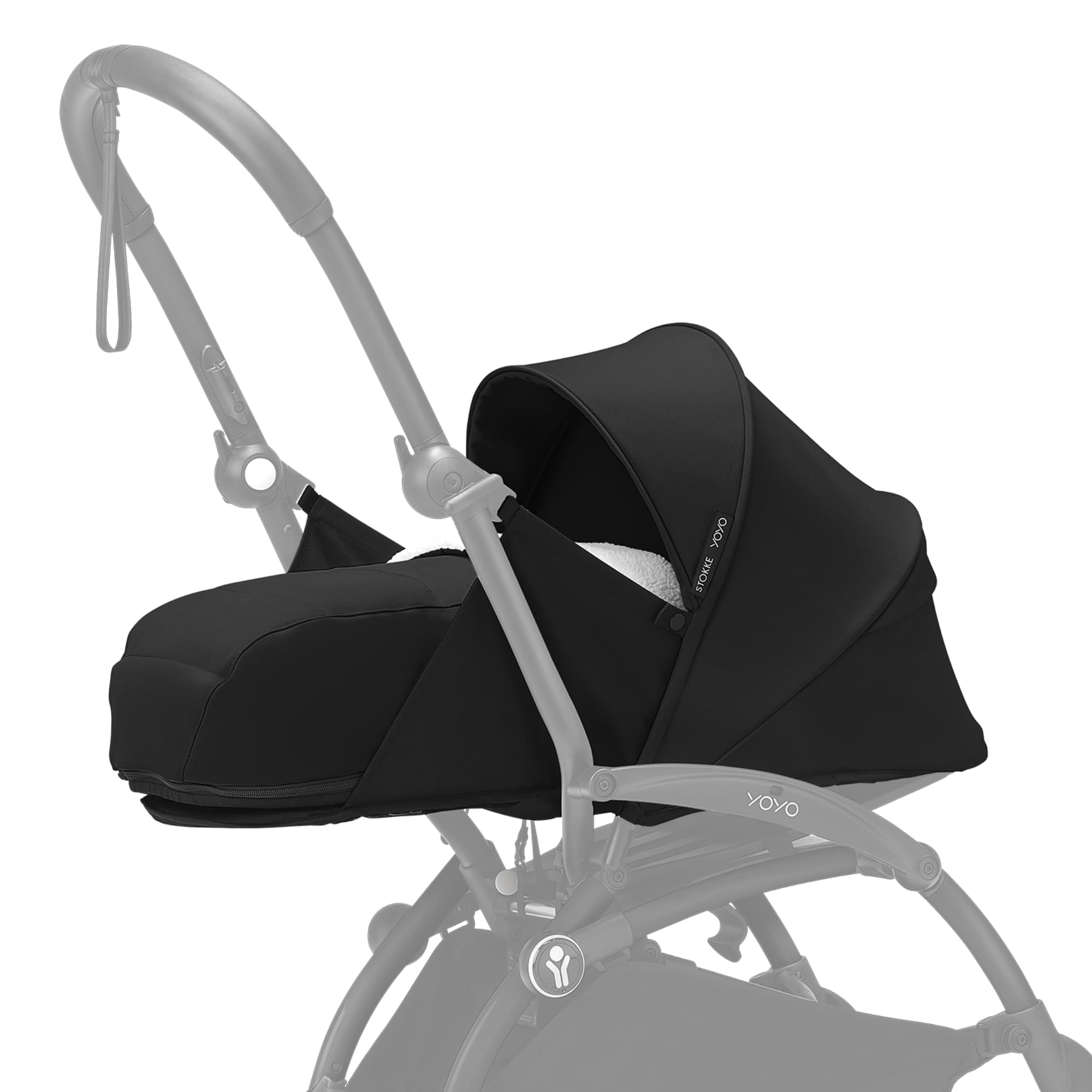 

Stokke (Official) YOYO Stroller Accessories, Newborn Pack (0-6 Months), Suitable for Newborns, Type A, Black (Stroller sold separately)