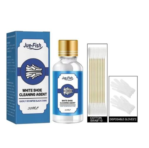 

Sneaker Cleaner 30ml Shoe Cleaning Solution for White Sneakers and Athletic Shoes Effective Stain and Dirt Removal Suitable for Various Materials One Size