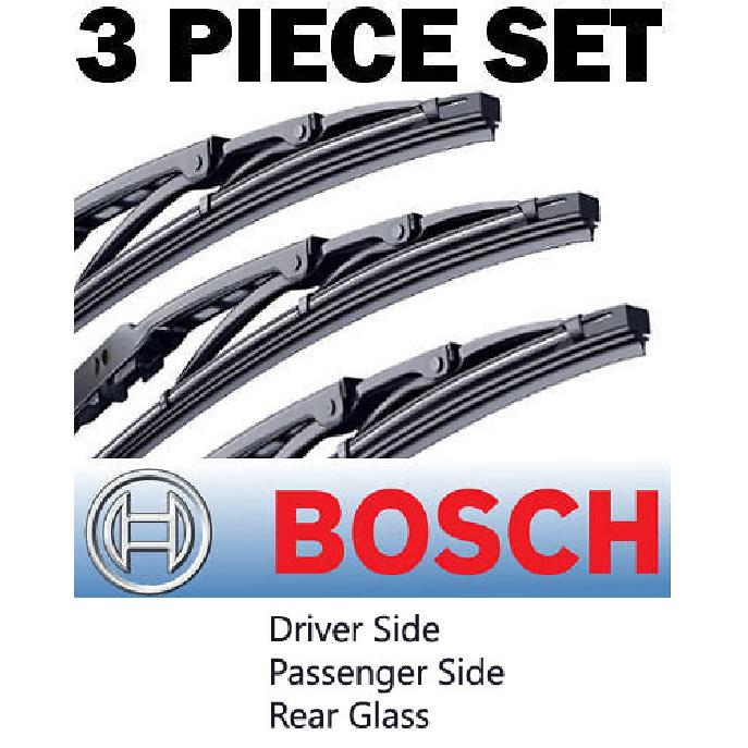Bosch Direct Connect 24  17  11  Wiper Blades Set Front & Rear For Dodge Caliber