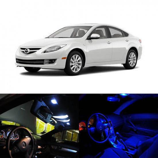 5 x LED Full Interior Lights Package Deal For 2009-2013 Mazda6 Mazdaspeed6