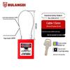 Wanjun Industrial Safety Padlock, Insulated Plastic, LOTO Electrical Lock.